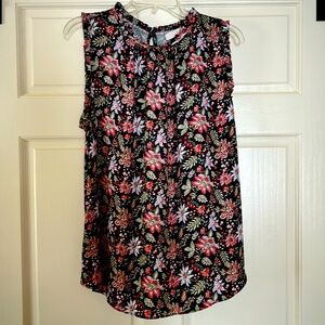 Loft large sleeveless blouse